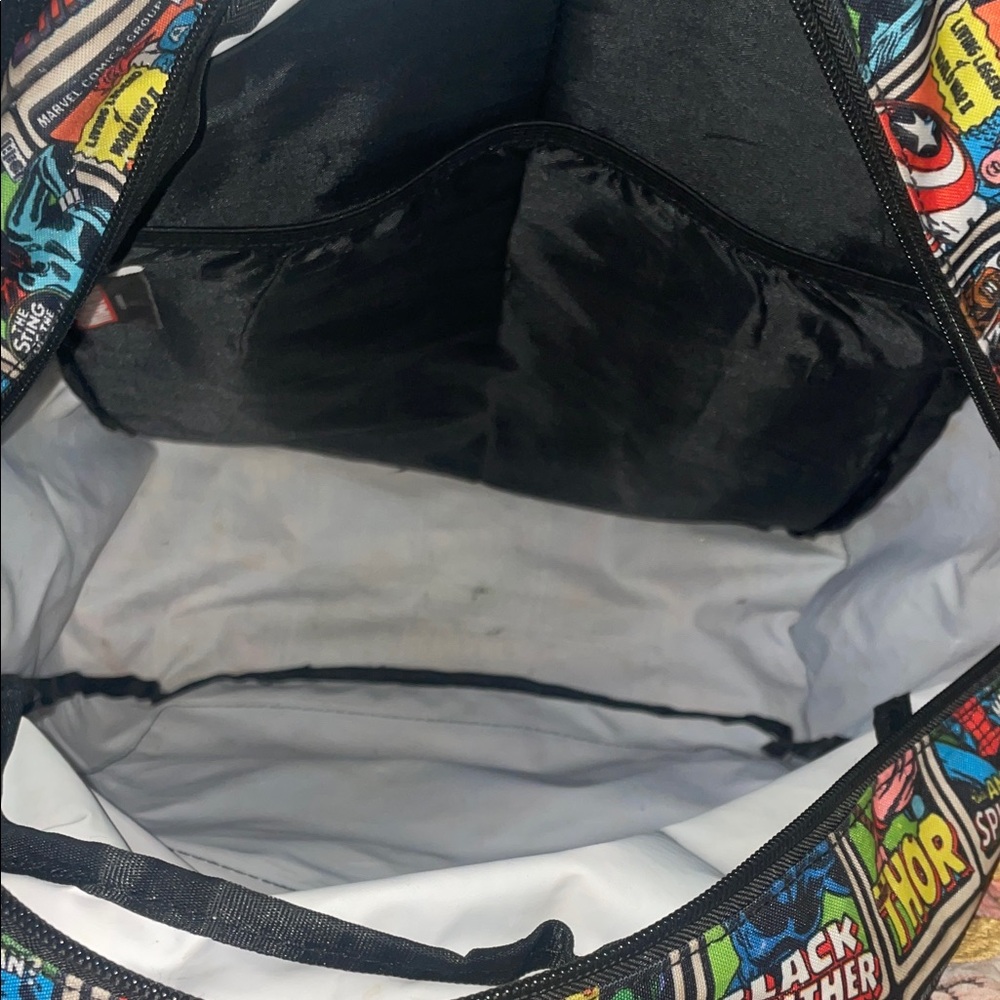 Marvel Multicolor Comic Strip Backpack - image 3